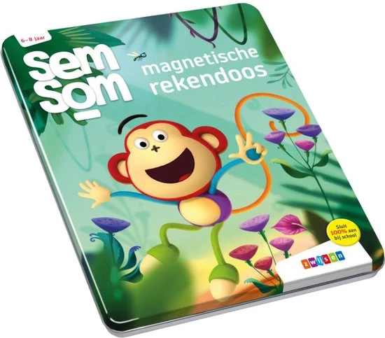 Zwijsen Semsom Edutainment - Semsom Magnetische Rekendoos 1 Zwijsen Semsom Edutainment - Semsom Magnetische Rekendoos
