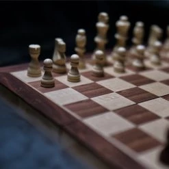 Fortecom Premium Schaakbord Met Co Rdinaten - 2 Extra Dames - 100% Houten Schaakset - 38 Cm - Magnetisch - Inclusief Schaakstukken - Chess Set Schaakborden Schaken Schaak Schaakspellen -Bordspellen Verkoopwinkel 550x489 1