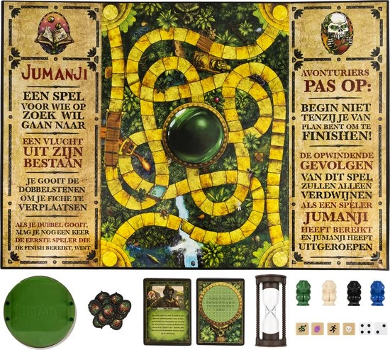 Spin Master Jumanji Het Spel - Avonturenbordspel 8 Spin Master Jumanji Het Spel - Avonturenbordspel - Afbeelding 8