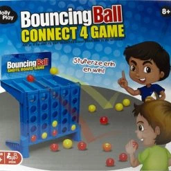 Jollity Works JollyPlay - Vier Op Een Rij - Gooi Vier Op En Rij - 4 Op Een Rij - Gooien - Spel - Stuiteren - Connect 4 Shots Bordspel -Bordspellen Verkoopwinkel 550x500 7