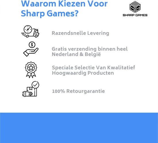 Merkloos Schaakcomputer | Electronisch Schaakbord | Magnetische Schaakstukken | 8 In 1 Computer | Schaakset | Schaakspel | Schaakles | Dammen | 4 Op Een Rij | Reversi 6 Merkloos Schaakcomputer | Electronisch Schaakbord | Magnetische Schaakstukken | 8 In 1 Computer | Schaakset | Schaakspel | Schaakles | Dammen | 4 Op Een Rij | Reversi - Afbeelding 6