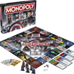 Monopoly The Falcon And The Winter Soldier - Engelstalig Bordspel -Bordspellen Verkoopwinkel 550x501 13
