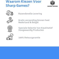 Shagam Elektronisch Schaakbord - Met Magnetische Schaakstukken - Schaakcomputer - 8 In 1 Computer - Schaakset - Schaakspel - Schaakles - Dammen - 4 Op Een Rij - Reversi -Bordspellen Verkoopwinkel 550x501 19