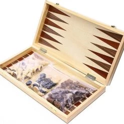 Nixnix Schaakbord XL 40x40cm - Luxe Houten Editie - XL Formaat - Met Backgammon - Inklapbaar - Houten Schaakbord - Schaakspel - Schaakset - Schaken 12 Nixnix Schaakbord XL 40x40cm - Luxe Houten Editie - XL Formaat - Met Backgammon - Inklapbaar - Houten Schaakbord - Schaakspel - Schaakset - Schaken -Bordspellen Verkoopwinkel 550x501 5