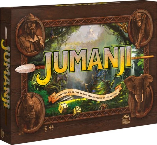 Spin Master Jumanji Het Spel - Avonturenbordspel 9 Spin Master Jumanji Het Spel - Avonturenbordspel - Afbeelding 9