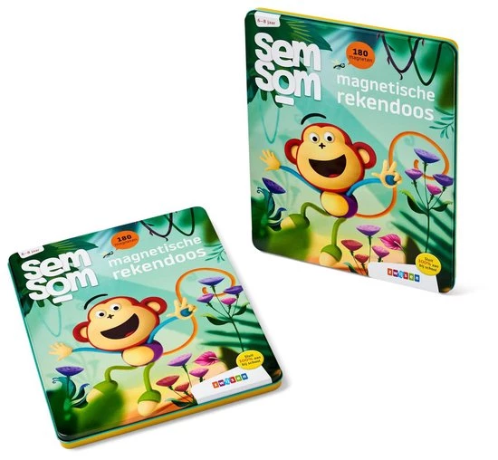 Zwijsen Semsom Edutainment - Semsom Magnetische Rekendoos 2 Zwijsen Semsom Edutainment - Semsom Magnetische Rekendoos - Afbeelding 2