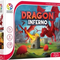 SmartGames - Dragon Inferno - Strategisch Bordspel - 2 Spelers