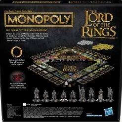 Hasbro Monopoly - Lord Of The Rings Editie - Nieuwe Versie - Engelstalig Bordspel -Bordspellen Verkoopwinkel 550x510 10