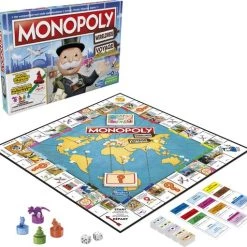 Monopoly Wereldreis - Bordspel (Belgische Editie NL+FR) -Bordspellen Verkoopwinkel 550x511 13