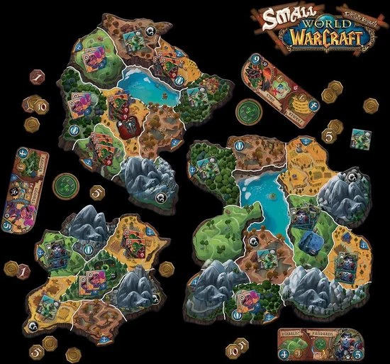 Days Of Wonder Small World Of Warcraft - Bordspel 6 Days Of Wonder Small World Of Warcraft - Bordspel - Afbeelding 6