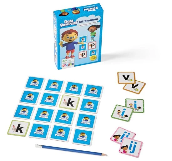 Zwijsen Rompompom - Rompompom Lettermemo 2 Zwijsen Rompompom - Rompompom Lettermemo - Afbeelding 2