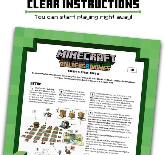 Ravensburger Minecraft - Bordspel 9 Ravensburger Minecraft - Bordspel - Afbeelding 9