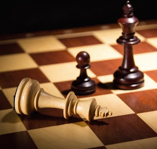 In Round Houten Schaakbord Met Schaakstukken Luxe Schaakspel Hout 6 In Round Houten Schaakbord Met Schaakstukken Luxe Schaakspel Hout - Afbeelding 6