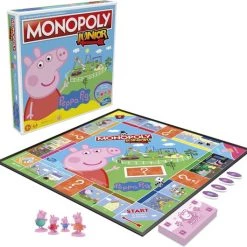 Monopoly Junior Peppa Pig - Bordspel -Bordspellen Verkoopwinkel 550x529 2