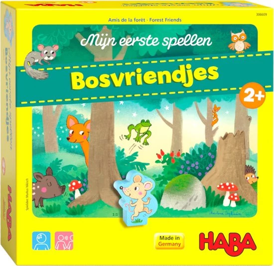 Haba Spel - Mijn Eerste Spel - Bosvriendjes - 2+ 5 Haba Spel - Mijn Eerste Spel - Bosvriendjes - 2+ - Afbeelding 5