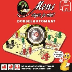Jumbo Mens Erger Je Niet! Dobbelautomaat - Bordspel -Bordspellen Verkoopwinkel 550x535