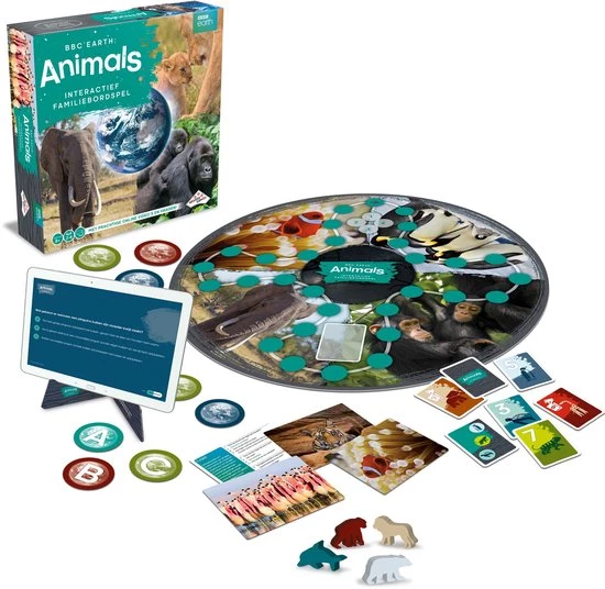 Identity Games BBC Earth: Animals Dierenquiz Bordspel 11 Identity Games BBC Earth: Animals Dierenquiz Bordspel - Afbeelding 11