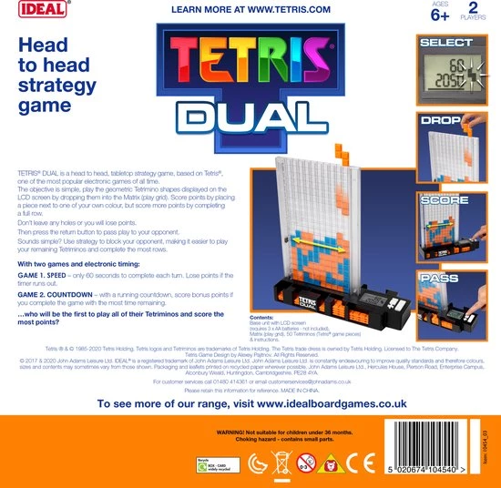Jumbo Tetris Dual - Actiespel 9 Jumbo Tetris Dual - Actiespel - Afbeelding 9