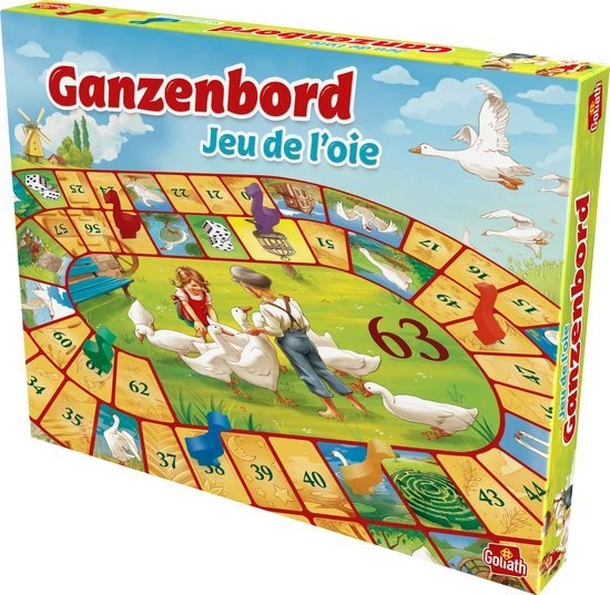 Goliath Ganzenbord - Bordspel 5 Goliath Ganzenbord - Bordspel - Afbeelding 5