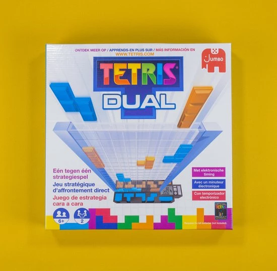 Jumbo Tetris Dual - Actiespel 7 Jumbo Tetris Dual - Actiespel - Afbeelding 7