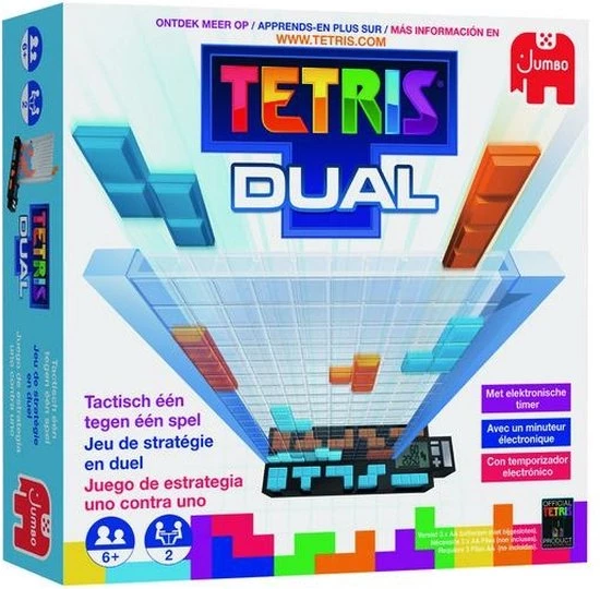 Jumbo Tetris Dual - Actiespel 3 Jumbo Tetris Dual - Actiespel - Afbeelding 3