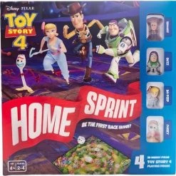 Disney Toy Story 4 Bordspel - 4 Mini Figuurtjes (Woody, Buzz, Bo Peep, Forky)