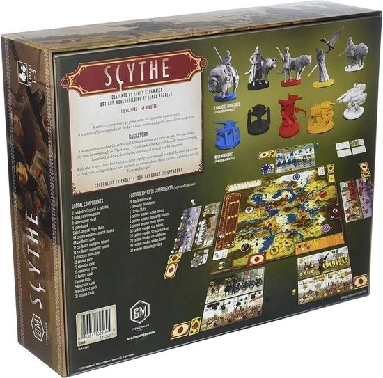 Stonemaier Games Scythe - Bordspel 3 Stonemaier Games Scythe - Bordspel - Afbeelding 3