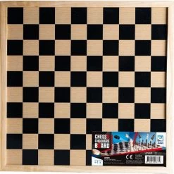 Clown Houten Schaakbord/dambord 40 X 40 Cm Met 32x Stuks Schaakstukken In Opbergkistje - Schaken En Dammen -Bordspellen Verkoopwinkel 550x544 10