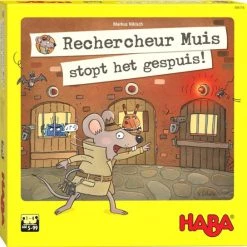Haba Bordspel Rechercheur Muis Stopt Het Gespuis! (nl) -Bordspellen Verkoopwinkel 550x544 15