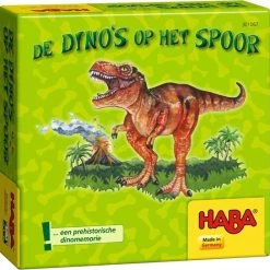 Haba Spel Spelletje Vanaf 5 Jaar Dino's Op Het Spoor -Bordspellen Verkoopwinkel 550x544 6