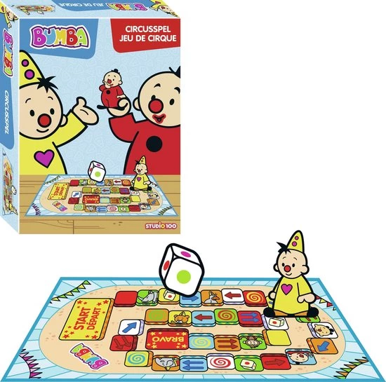 Bumba Bordspel - Circus - Reisspel 3 Bumba Bordspel - Circus - Reisspel - Afbeelding 3