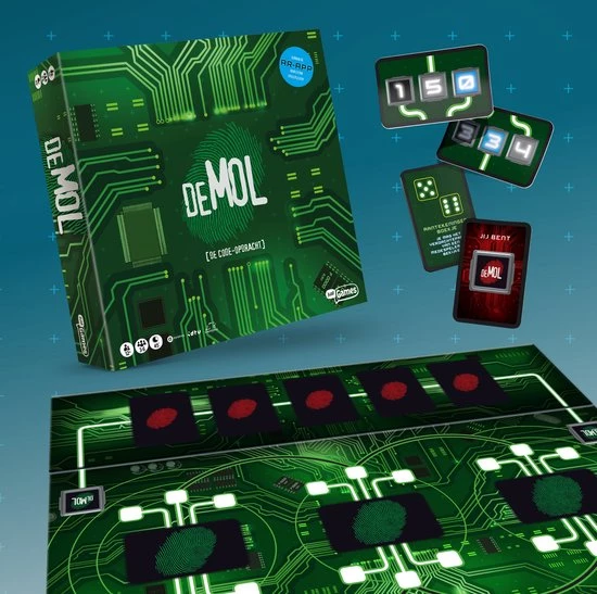 Just Games Wie Is De Mol - De Code Opdracht - Bordspel 5 Just Games Wie Is De Mol - De Code Opdracht - Bordspel - Afbeelding 5