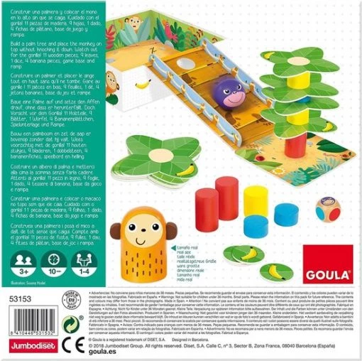 Goula Go, Gorilla! - Kinderspel -Bordspellen Verkoopwinkel 550x548 15