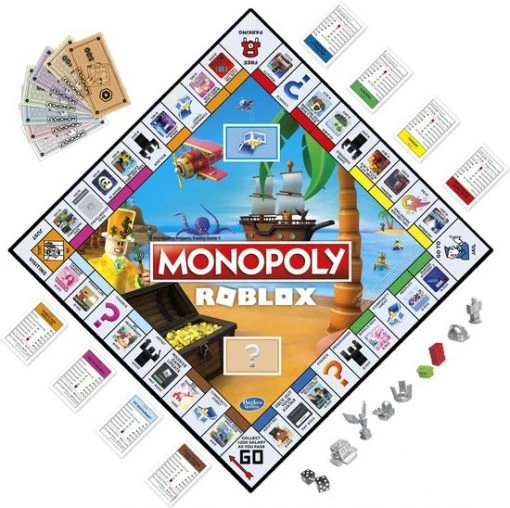 Monopoly Roblox - Engelstalig Bordspel -Bordspellen Verkoopwinkel 550x548 3