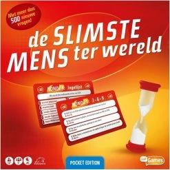 Just Games De Slimste Mens Ter Wereld - Reisspel / Pocket Edition 5 Just Games De Slimste Mens Ter Wereld - Reisspel / Pocket Edition -Bordspellen Verkoopwinkel 550x550 132