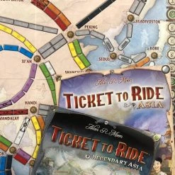 Days Of Wonder Ticket To Ride Asia - Uitbreiding - Bordspel 18 Days Of Wonder Ticket To Ride Asia - Uitbreiding - Bordspel -Bordspellen Verkoopwinkel 550x550 199