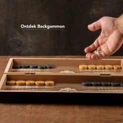 CheckMate IM Series 3-in-1 Schaakbord, Damspel & Backgammon – Schaakbord Met Schaakstukken – Schaakset – Hout – Dambord Met Damstenen – Damset – Backgammon – Backgammon Koffer -Bordspellen Verkoopwinkel 550x550 251