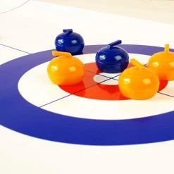 Kikkerland Curling Game - Voor Op Tafel - Spelletjes Voor Kinderen - Speelgoed - Compacte Speelset - Makkelijk Mee Te Nemen Op Reis - Spel - Leuk Voor Kids - Bezigheid -Bordspellen Verkoopwinkel 550x550 282