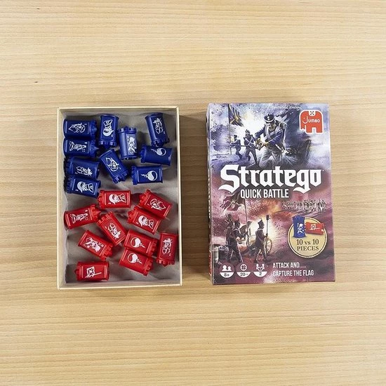 Jumbo Stratego Quick Battle - Bordspel 8 Jumbo Stratego Quick Battle - Bordspel - Afbeelding 8