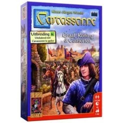 999 Games Carcassonne: Graaf, Koning En Consorten Uitbreiding Bordspel -Bordspellen Verkoopwinkel 550x550 356