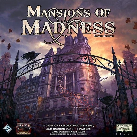 Fantasy Flight Games Mansions Of Madness - Engelstalig Bordspel 8 Fantasy Flight Games Mansions Of Madness - Engelstalig Bordspel - Afbeelding 8
