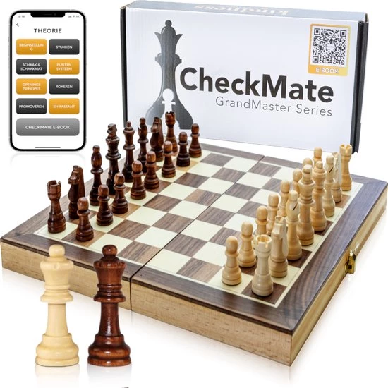 CheckMate GrandMaster Series Schaakset 30 Cm Schaakspel Schaakbord Met Staunton Schaakstukken Magnetisch Schaakspellen Schaakspel Volwassenen Hout Schaakborden Schaakborden Volwassenen Schaakbord Schaken Schaak Chess Set 1 CheckMate GrandMaster Series Schaakset 30 Cm Schaakspel Schaakbord Met Staunton Schaakstukken Magnetisch Schaakspellen Schaakspel Volwassenen Hout Schaakborden Schaakborden Volwassenen Schaakbord Schaken Schaak Chess Set