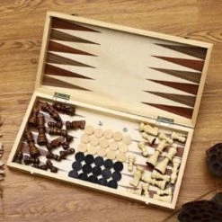 Nixnix Schaakbord XL 40x40cm - Luxe Houten Editie - XL Formaat - Met Backgammon - Inklapbaar - Houten Schaakbord - Schaakspel - Schaakset - Schaken 11 Nixnix Schaakbord XL 40x40cm - Luxe Houten Editie - XL Formaat - Met Backgammon - Inklapbaar - Houten Schaakbord - Schaakspel - Schaakset - Schaken -Bordspellen Verkoopwinkel 550x550 415