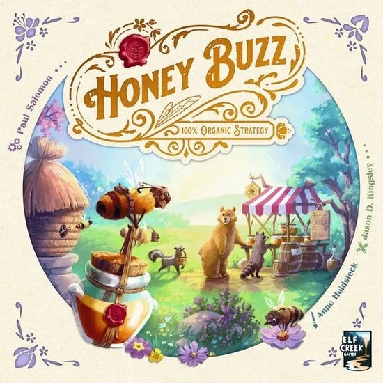 Happy Meeple Games Honey Buzz Bordspel - Nederlandstalige Editie 1 Happy Meeple Games Honey Buzz Bordspel - Nederlandstalige Editie
