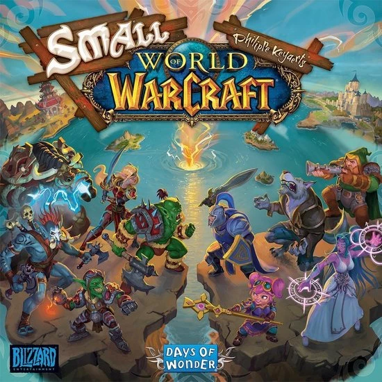 Days Of Wonder Small World Of Warcraft - Bordspel 2 Days Of Wonder Small World Of Warcraft - Bordspel - Afbeelding 2