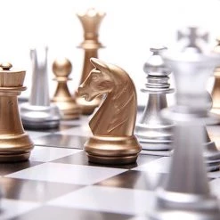 Dayshake Magnetisch Schaakspel - Schaakbord Met Schaakstukken - Inklapbaar Schaakset -Bordspellen Verkoopwinkel 550x550 572