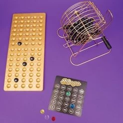 Fizz Creations Bingomolen Blingo 21 Cm Staal Goud (en) 4-delig -Bordspellen Verkoopwinkel 550x550 585