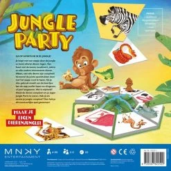 MNKY Entertainment Jungle Party - Bordspel -Bordspellen Verkoopwinkel 550x550 644