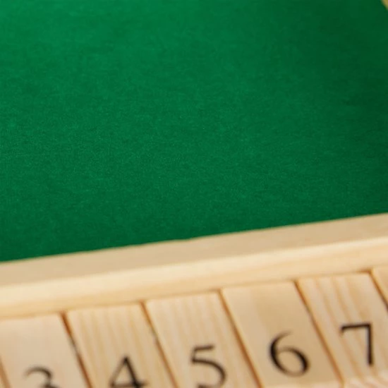 Relaxdays Shut The Box - 1-10 - Bordspel Reisspel - Rekenspel - 4 Spelers - Hout 8 Relaxdays Shut The Box - 1-10 - Bordspel Reisspel - Rekenspel - 4 Spelers - Hout - Afbeelding 8