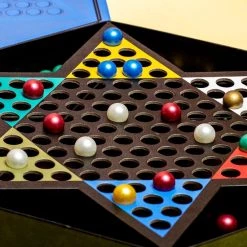 Gentlemens Hardware Chinese Checkers – Authentiek Chinees Damspel – Strategisch Spel Voor 2 Tot 6 Spelers -Bordspellen Verkoopwinkel 550x550 716